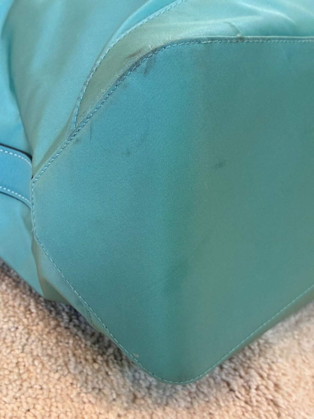 Coach NYL Ellis Tote Blue Green Multi - Picture 6 of 15